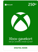 xbox gift card 250 kr   digital code   250kr