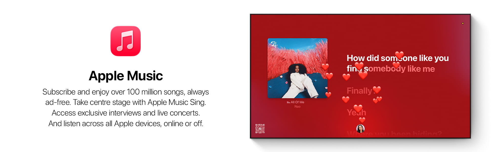 Apple Music banner