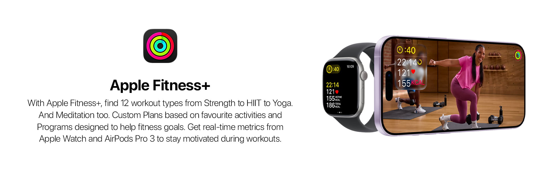 Apple Fitness+ banner