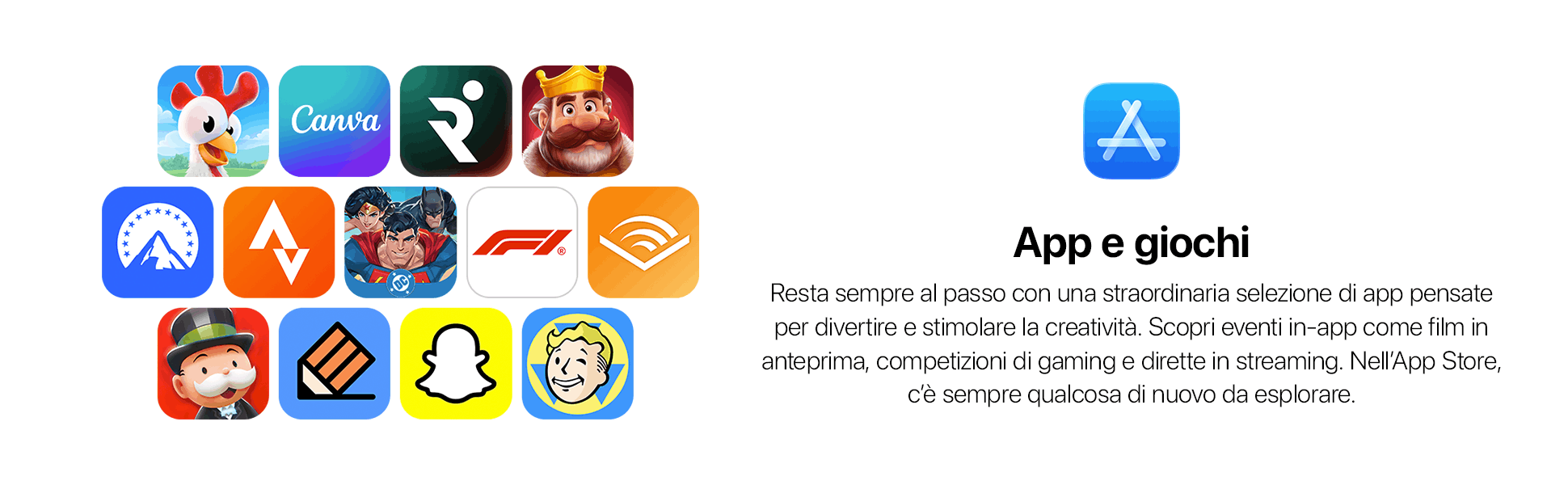 Apple app & games banner
