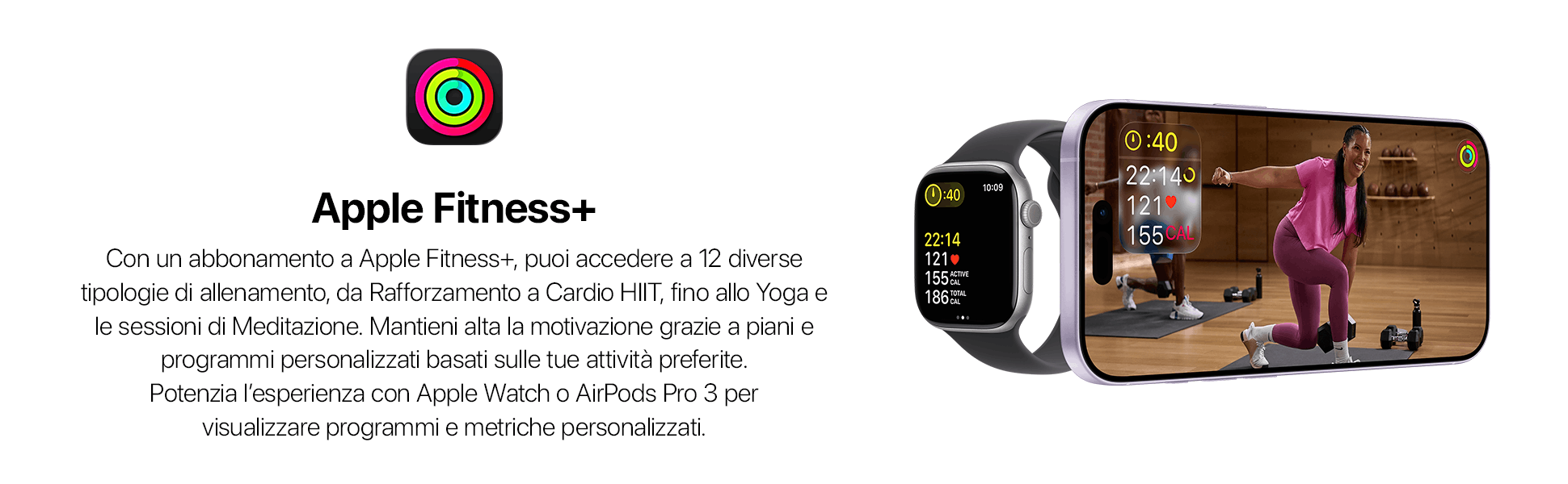 Apple Fitness+ banner