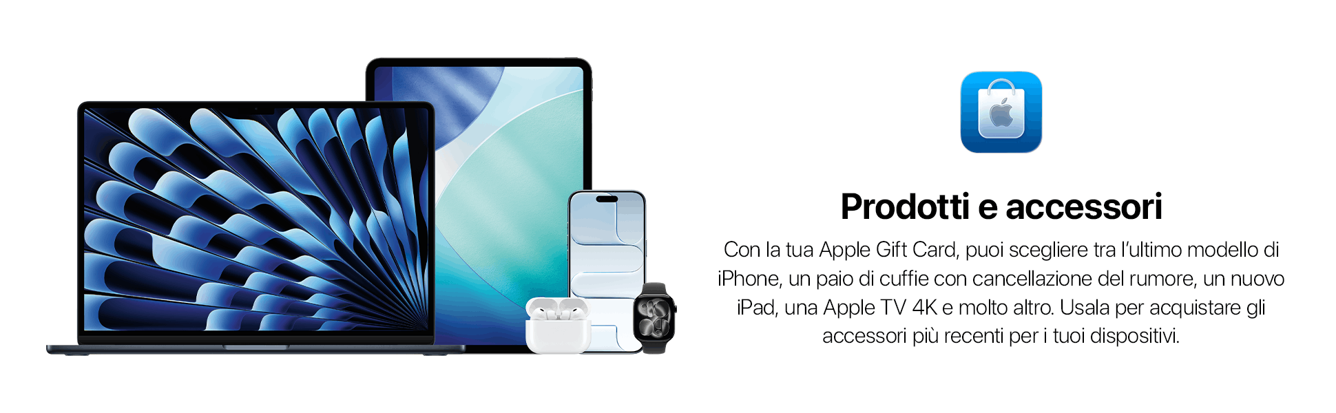 Startselect products & accessories banner