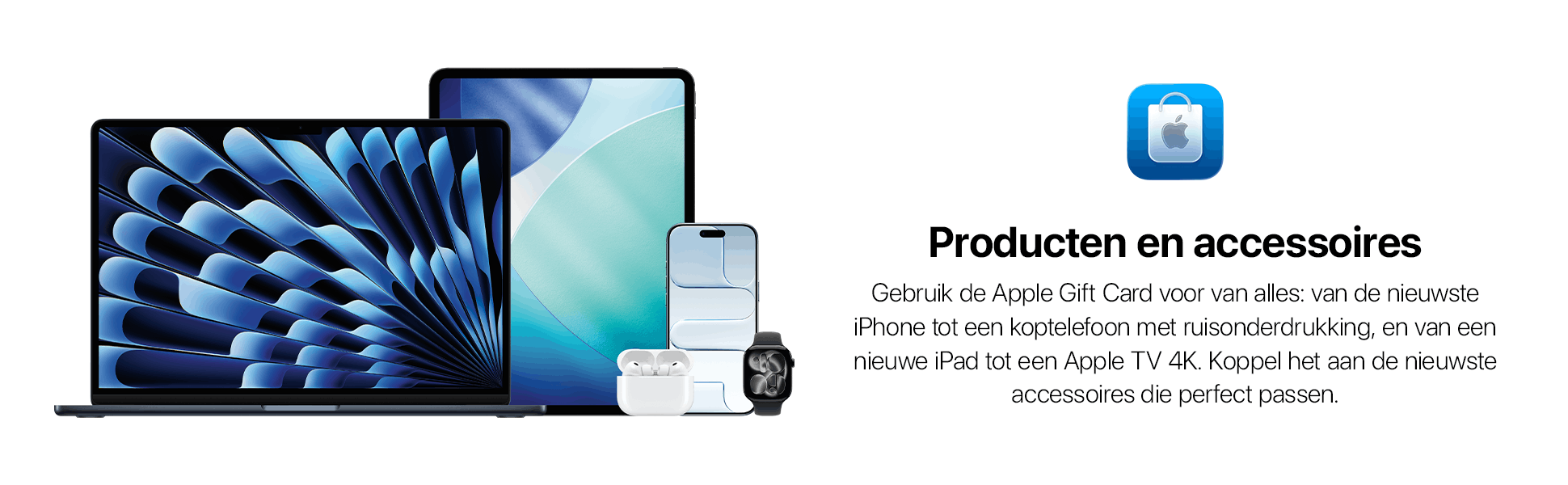 Apple products & accessories banner