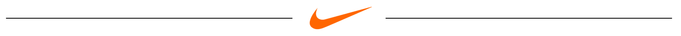Page divider with the Nike logo in the center