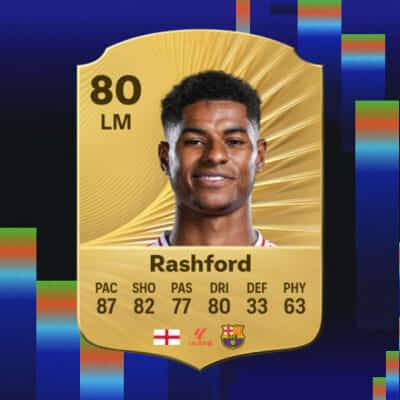 Rashford card EA FC 26