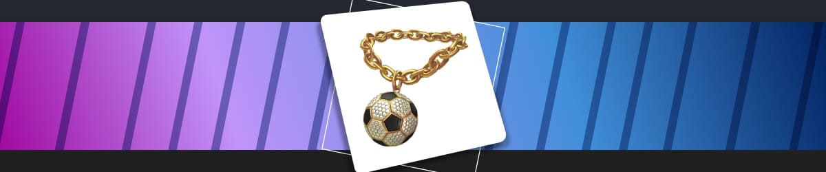 Roblox Free Item June Golden Soccer Ball Chain.