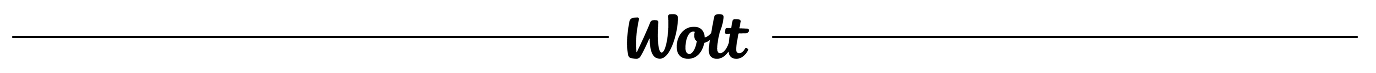 Wolt Page Divider