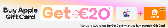 Apple X Just Eat promo
