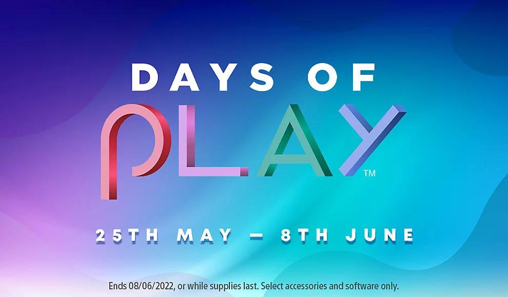 PlayStation Days of Play 2022 artwork with dates