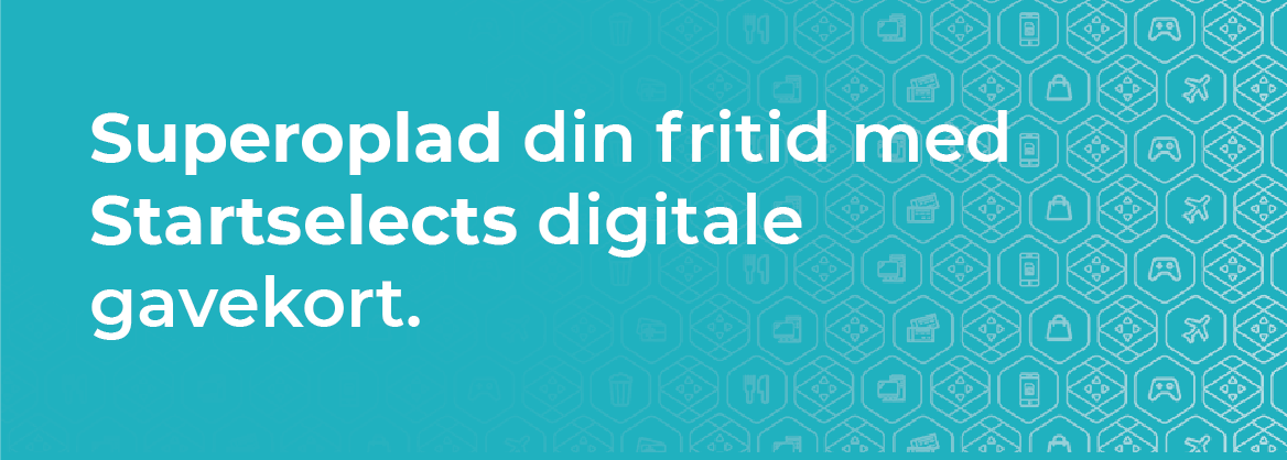 Køb gavekort online hos Startselect | Sikker betaling og hurtig levering