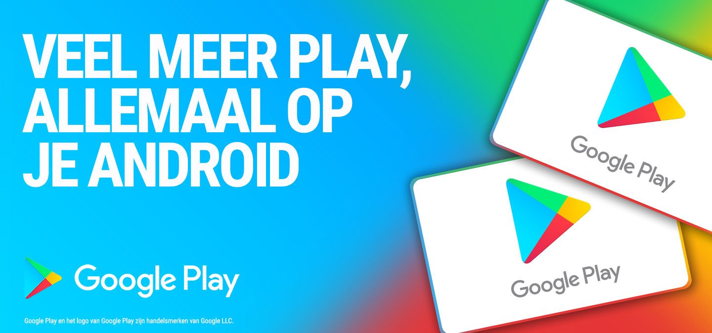 Google Play card kopen Google Play Store tegoed Startselect