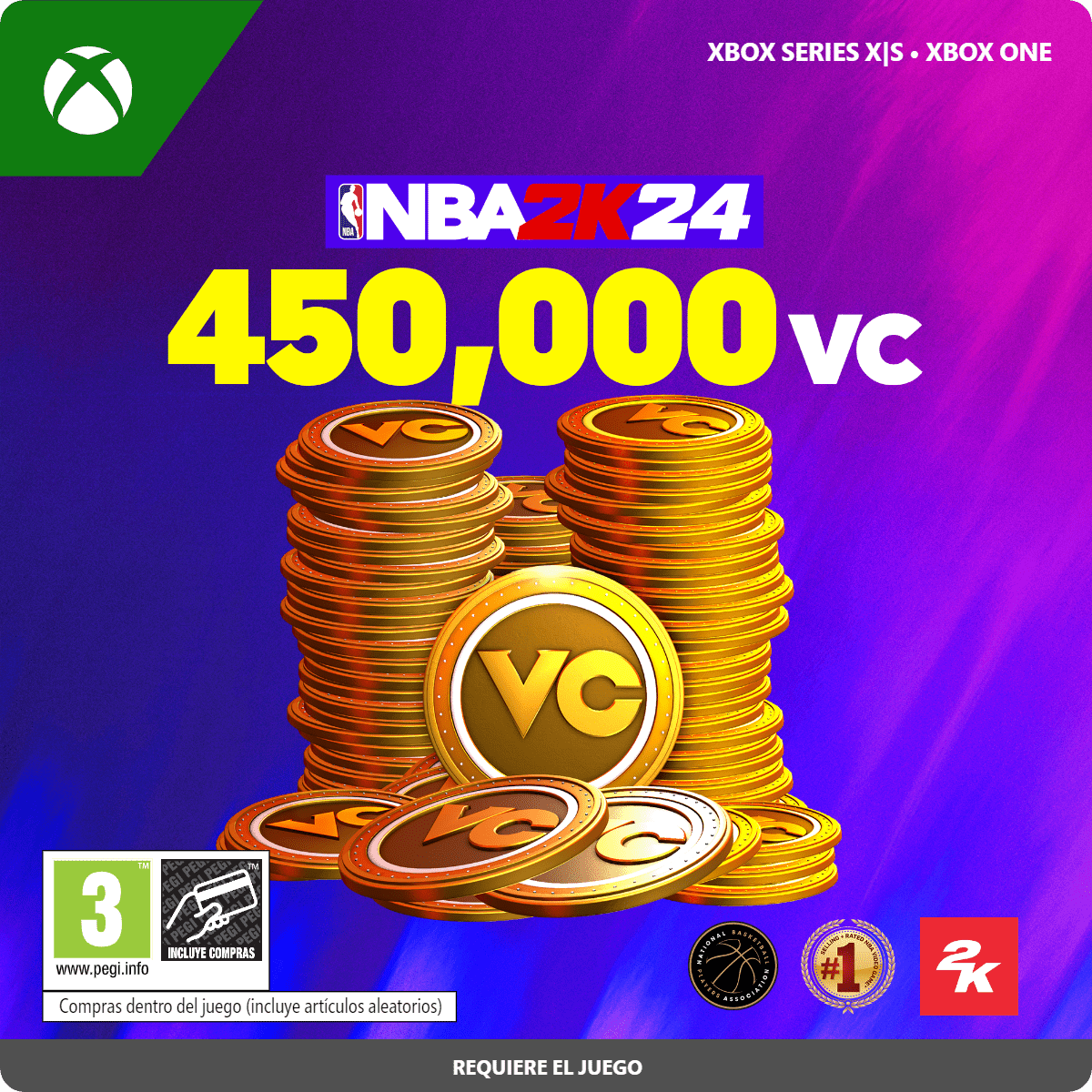 450 000 VC - NBA 2K24
