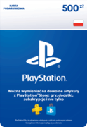 Karta Playstation Store 500 zł - PL