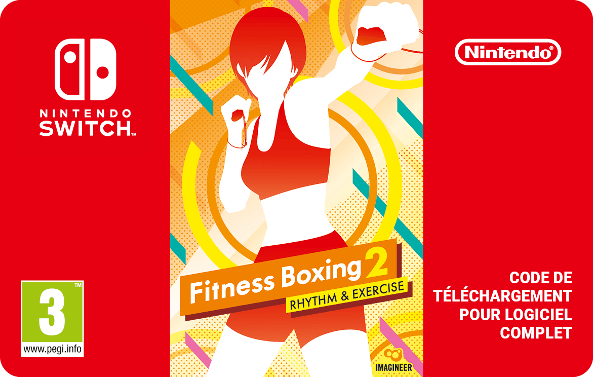 Code de t&eacute;l&eacute;chargement Fitness Boxing 2 : Rhythm & Exercise Nintendo Switch