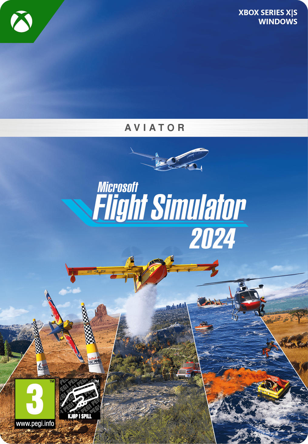 Microsoft Flight Simulator 2024 Aviator Utgave