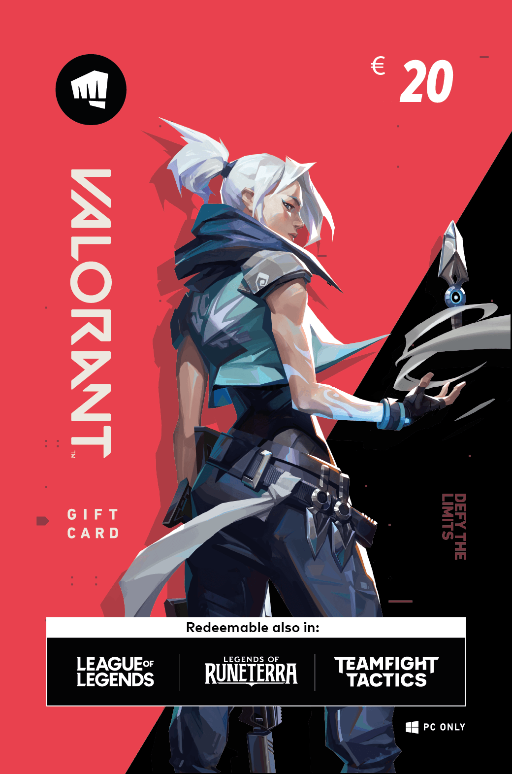 Acheter Carte cadeau Riot Games Valorant 20€ | Startselect France