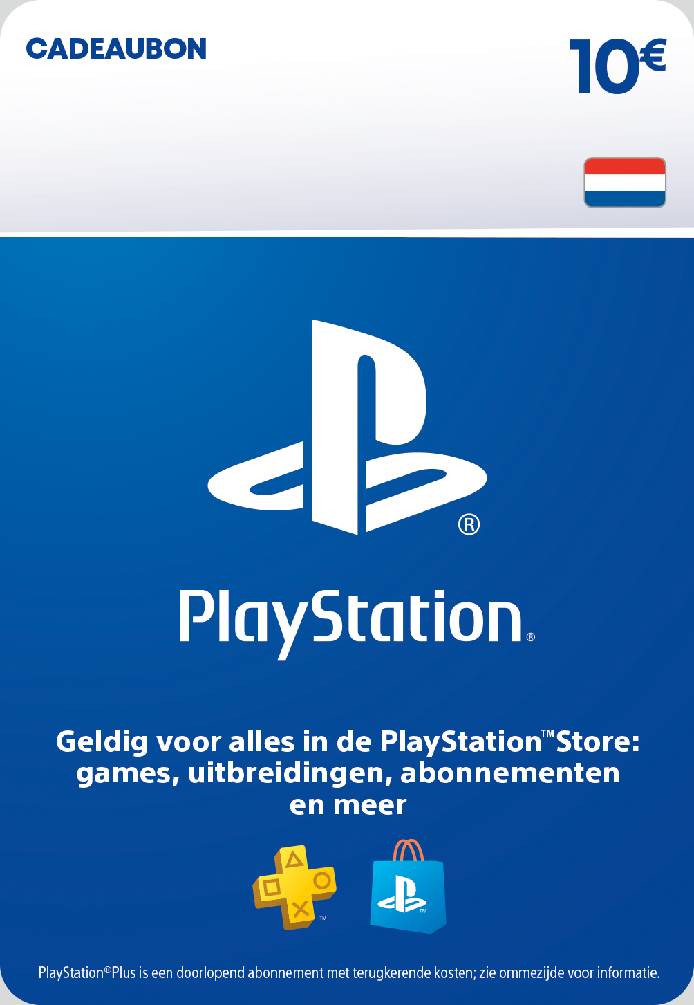 PlayStation Kaart 10 euro