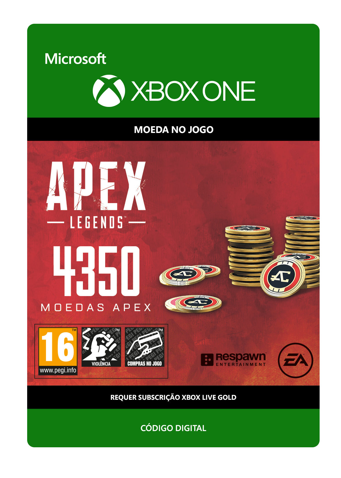 Apex Legends 4350 COINS (MOEDAS)