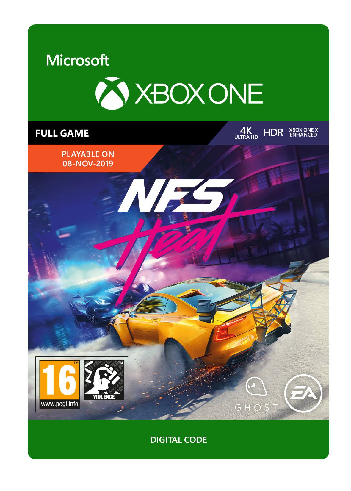 Need For Speed Heat Xbox One eredeti játék konzol game