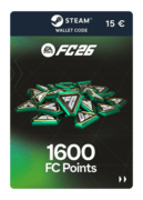 1.600 EA FC 26 Points (Steam Gift Card) - AT