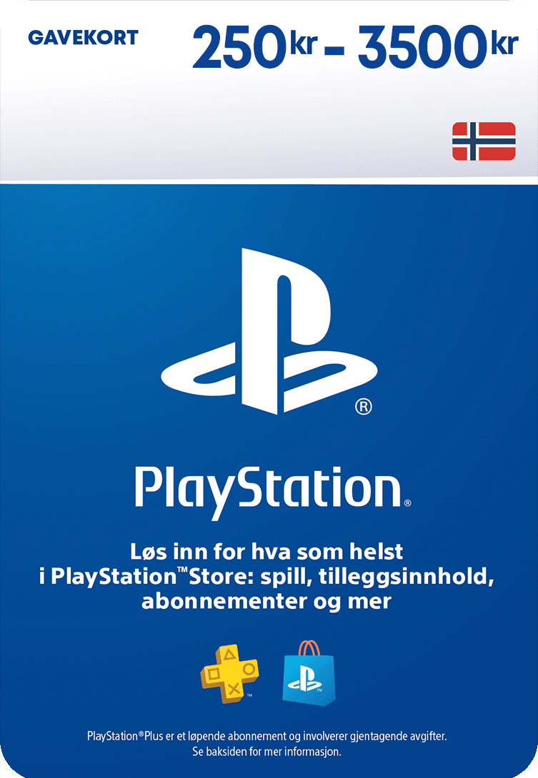 Variabel PlayStation Store Gavekort