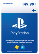 PlayStation Store lahjakortti 149.99€ - FI