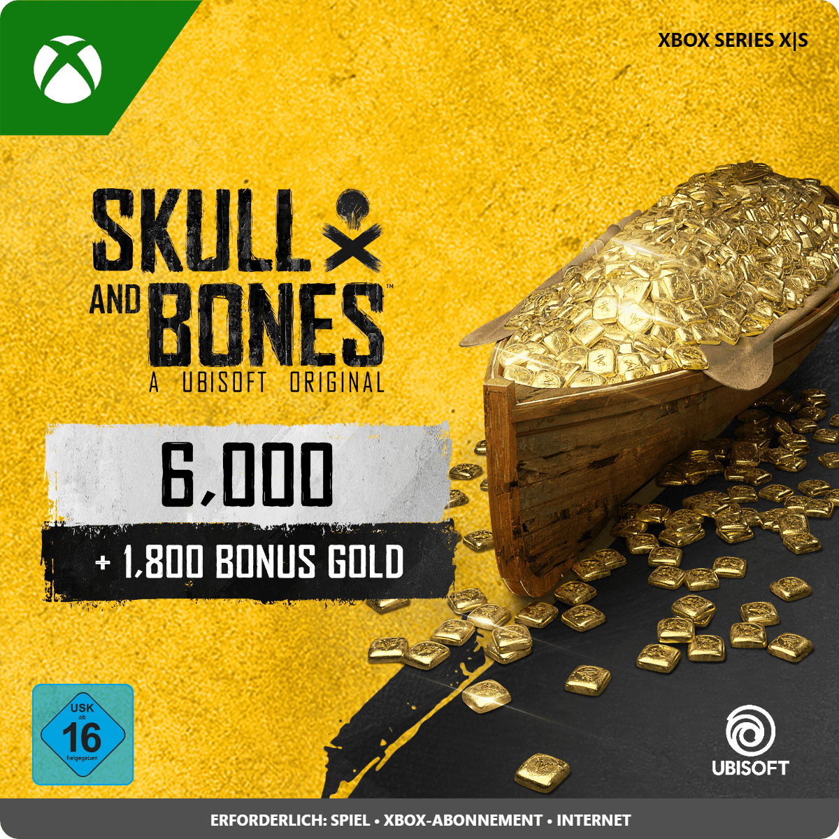 Skull and Bones 7.800 Gold