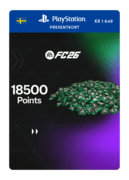 18.500 EA FC 26 Points (PSN-presentkort) - SE