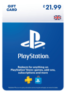 PlayStation Store Card £21.99 - GB