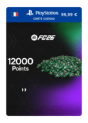 12.000 points EA FC 26 (Carte cadeau PSN) - FR