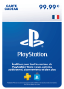 Carte PlayStation 99.99 € - FR
