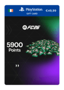 5.900 EA FC 26 Points (PSN Gift Card) - IE