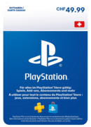 Carte Cadeau PlayStation Store CHF 49.99 - CH