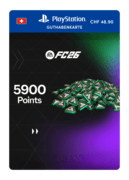 5.900 points EA FC 26 (Carte cadeau PSN) - CH