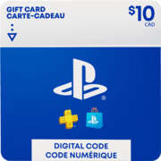 Carte PlayStation Store $10 - CA