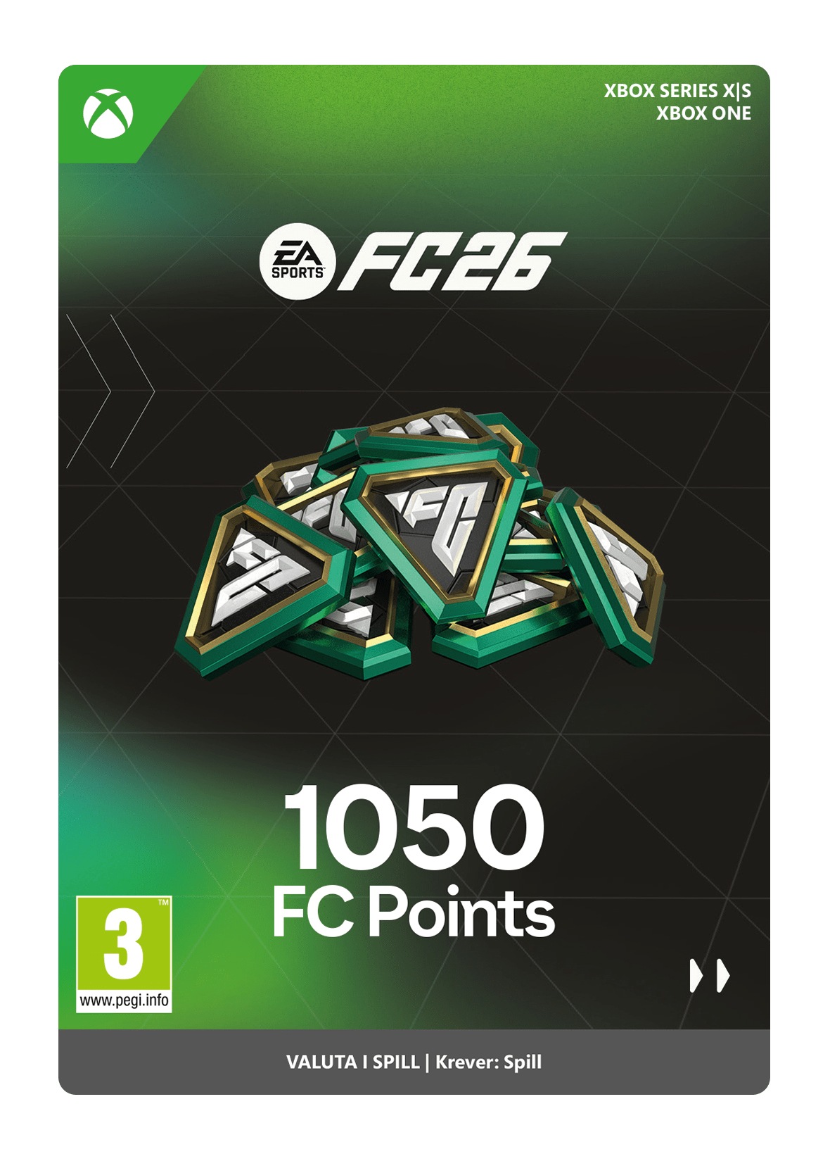 EA SPORTS FC 26  1050 FC POINTS