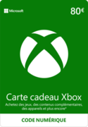 Carte Xbox 80 euros