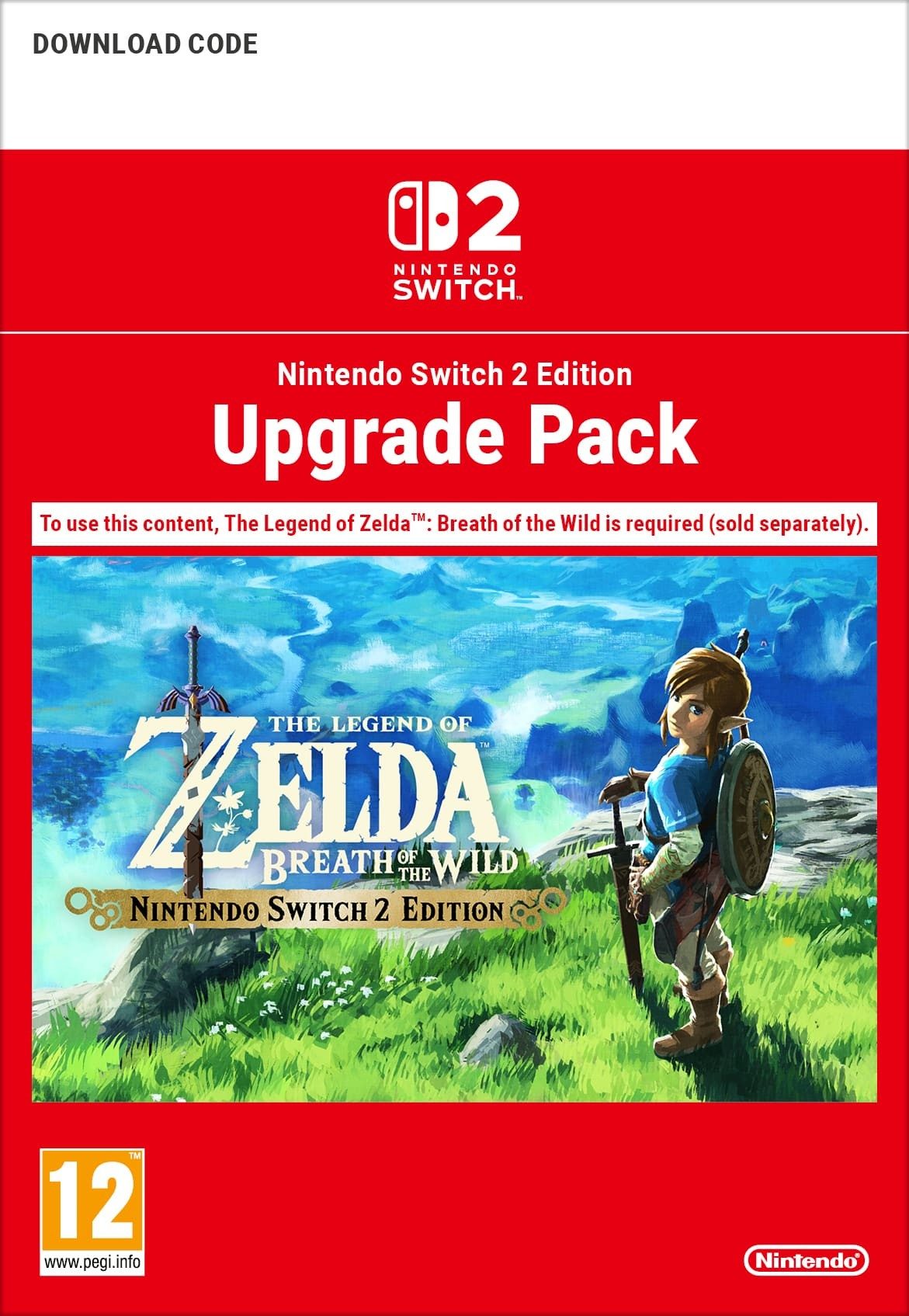 The Legend of Zelda: Breath of the Wild  Paquete de mejora a la versión Nintendo Switch 2 Edition
