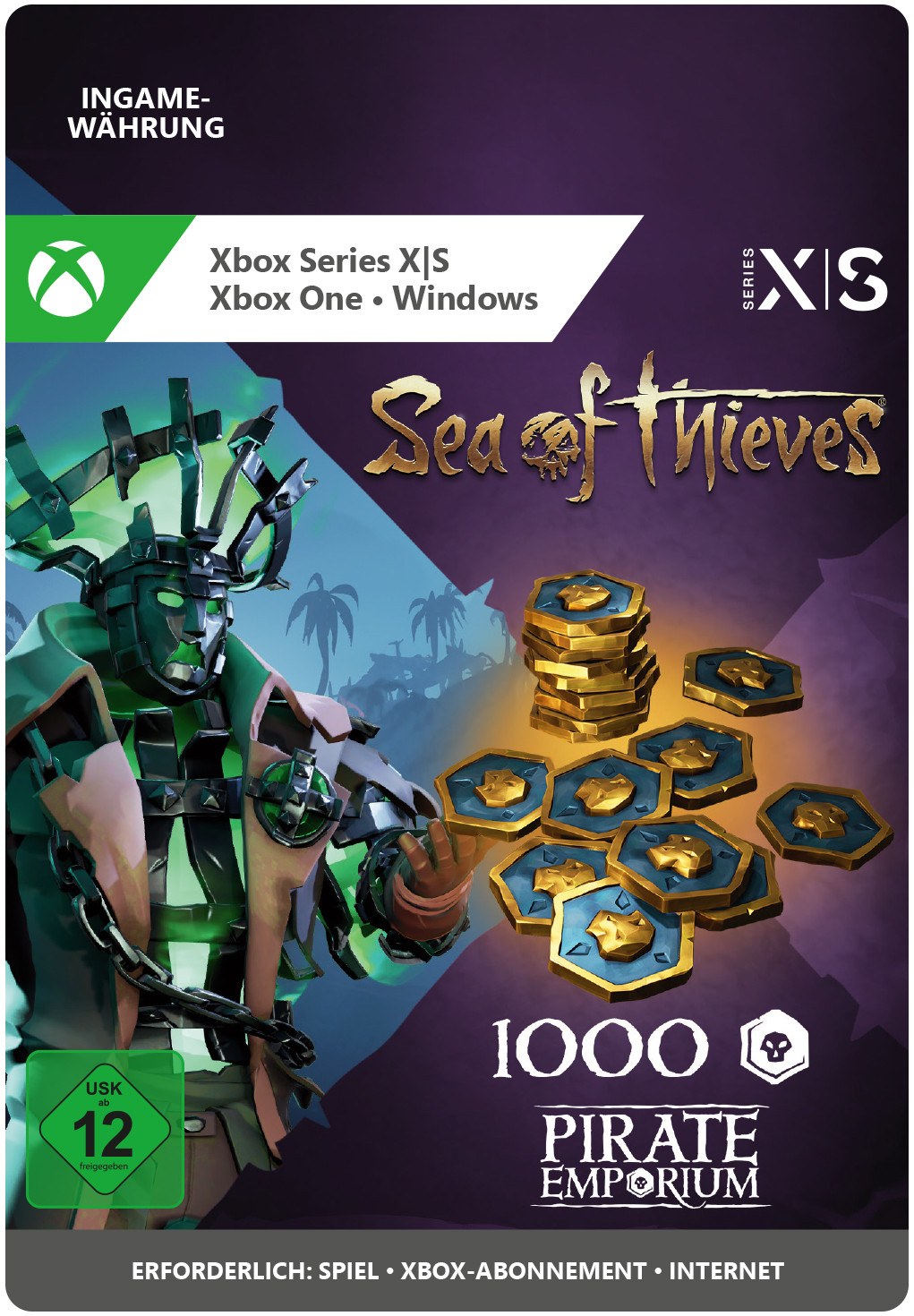 1000 Coins Sea of Thieves Seafarer’s Ancient Coin Pack