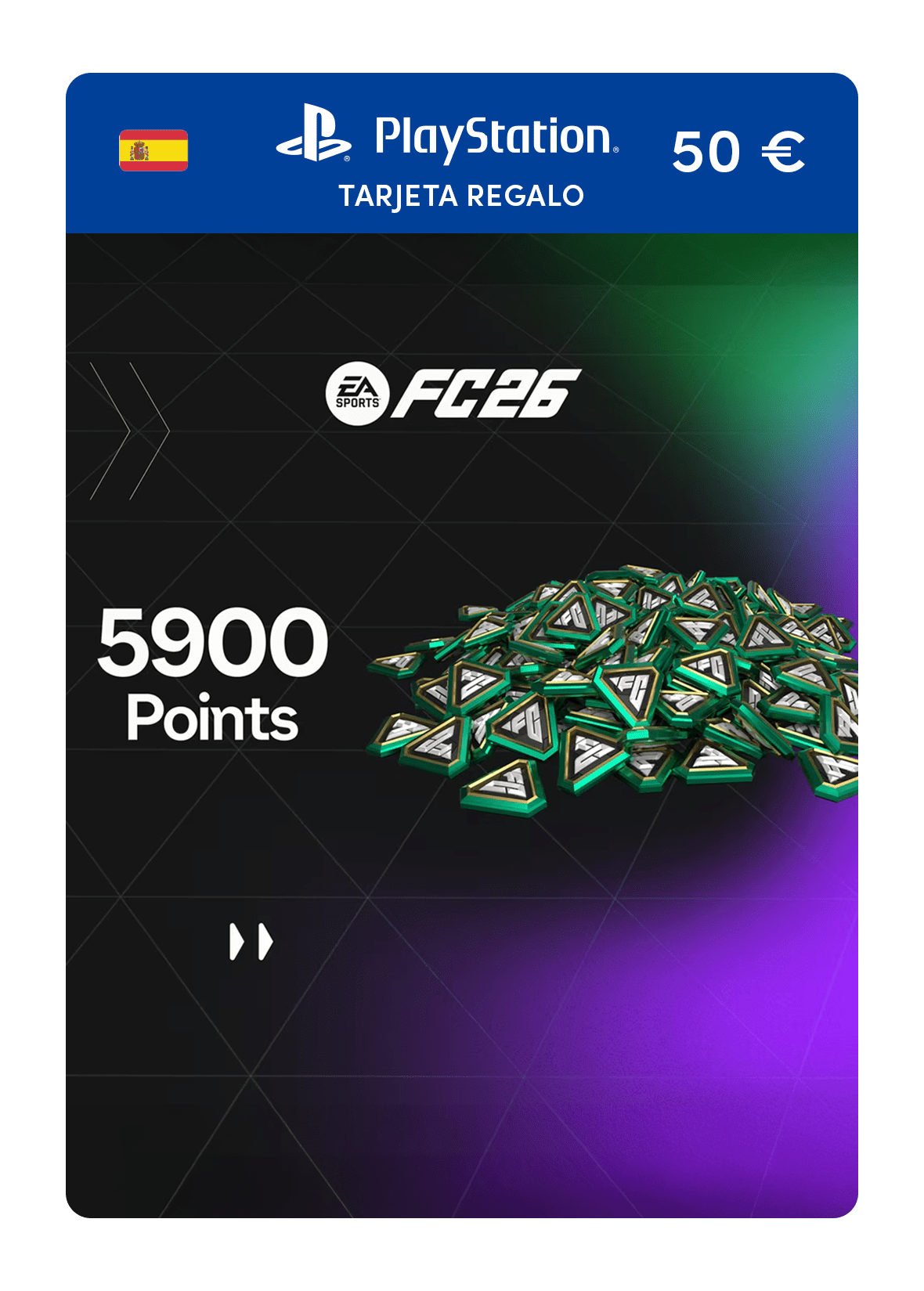 5900 puntos EA FC 26 (tarjeta de regalo PSN)