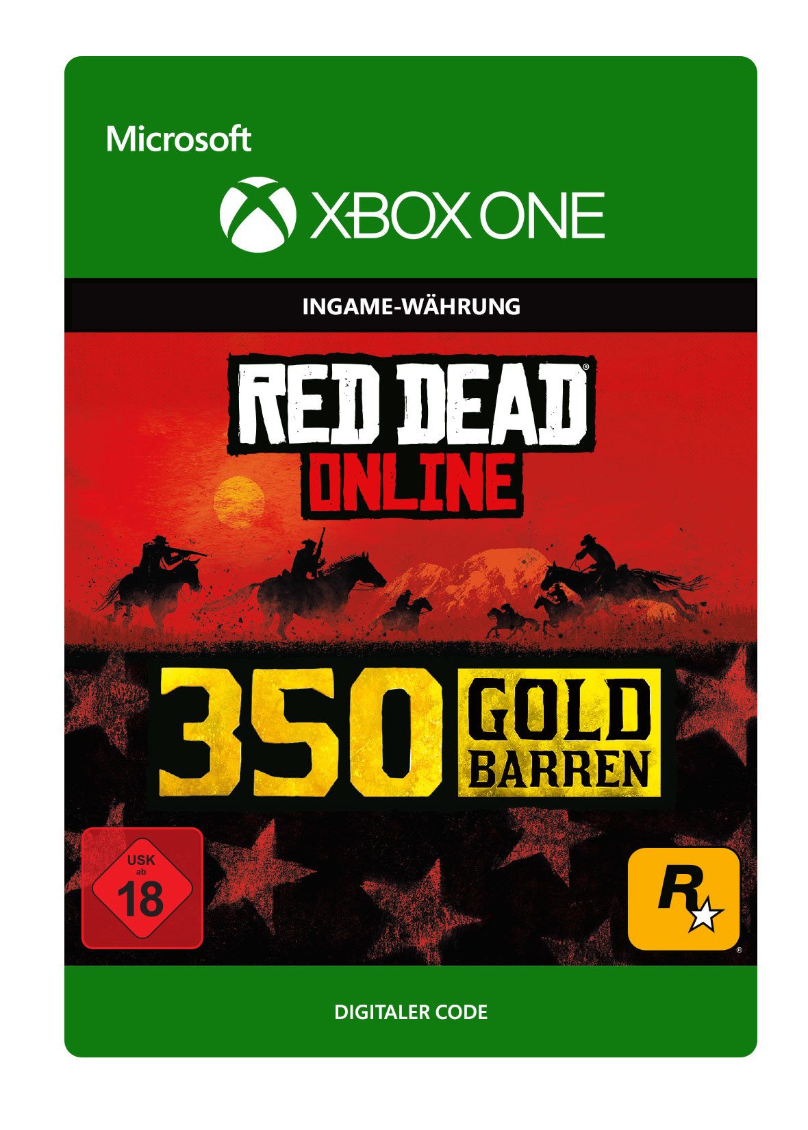 Red Dead Online: 350 Goldbarren
