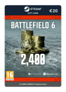 2,400 Battlefield Coins (Steam Gift Card) - BE