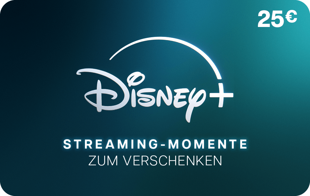 Disney+ Geschenkkarte 25 Euro