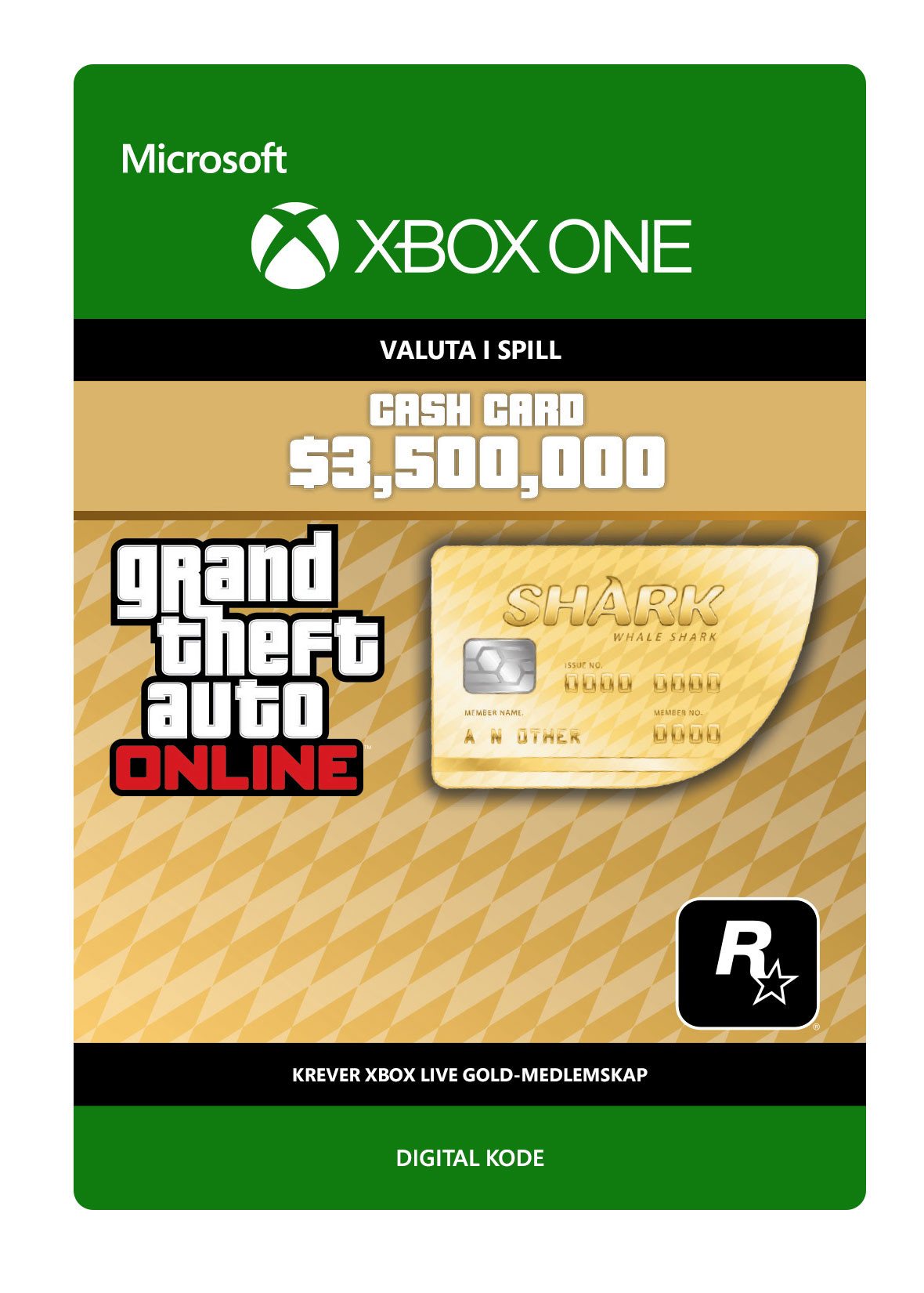 Whale Shark Card GTA Online