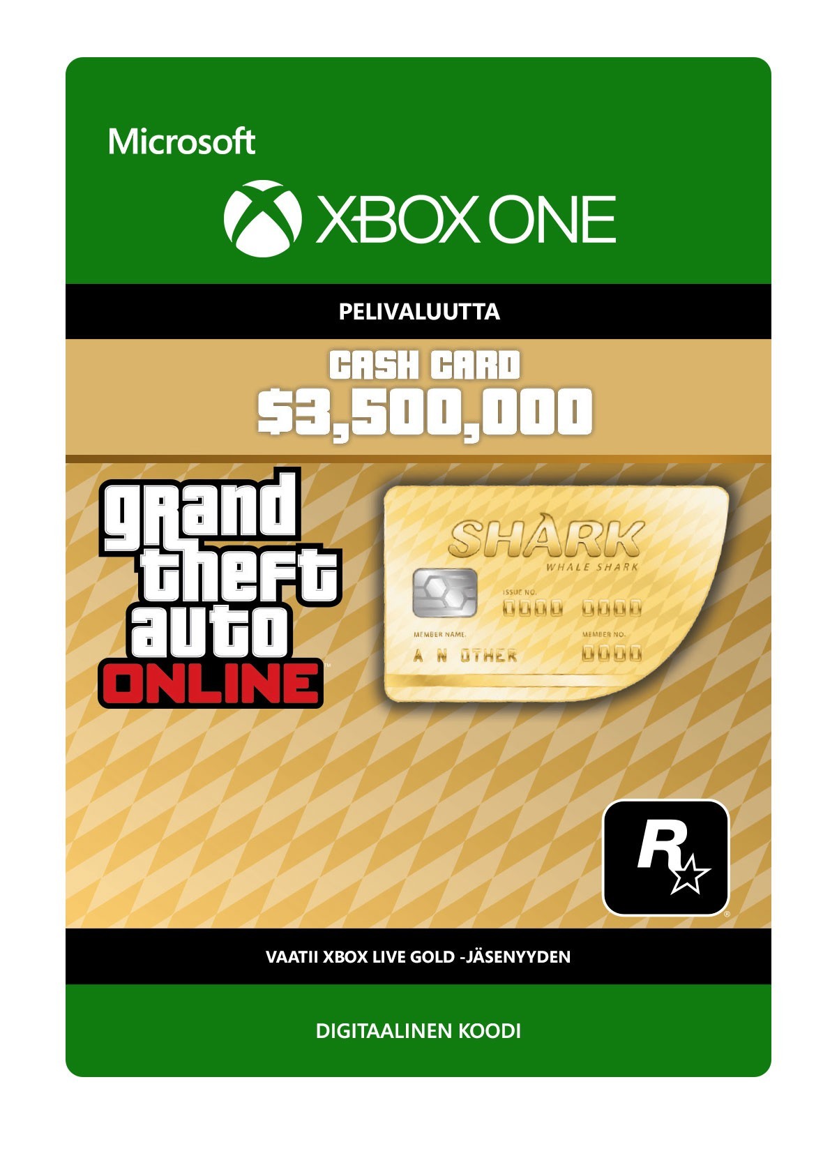Whale Shark Card GTA Online