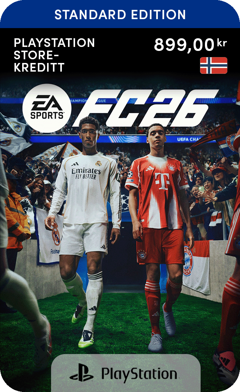 EA SPORTS FC 26 Standard Edition - PlayStation-kreditt