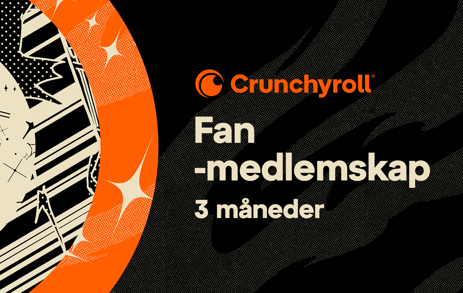 Crunchyroll Premium Fan 3 Måneder