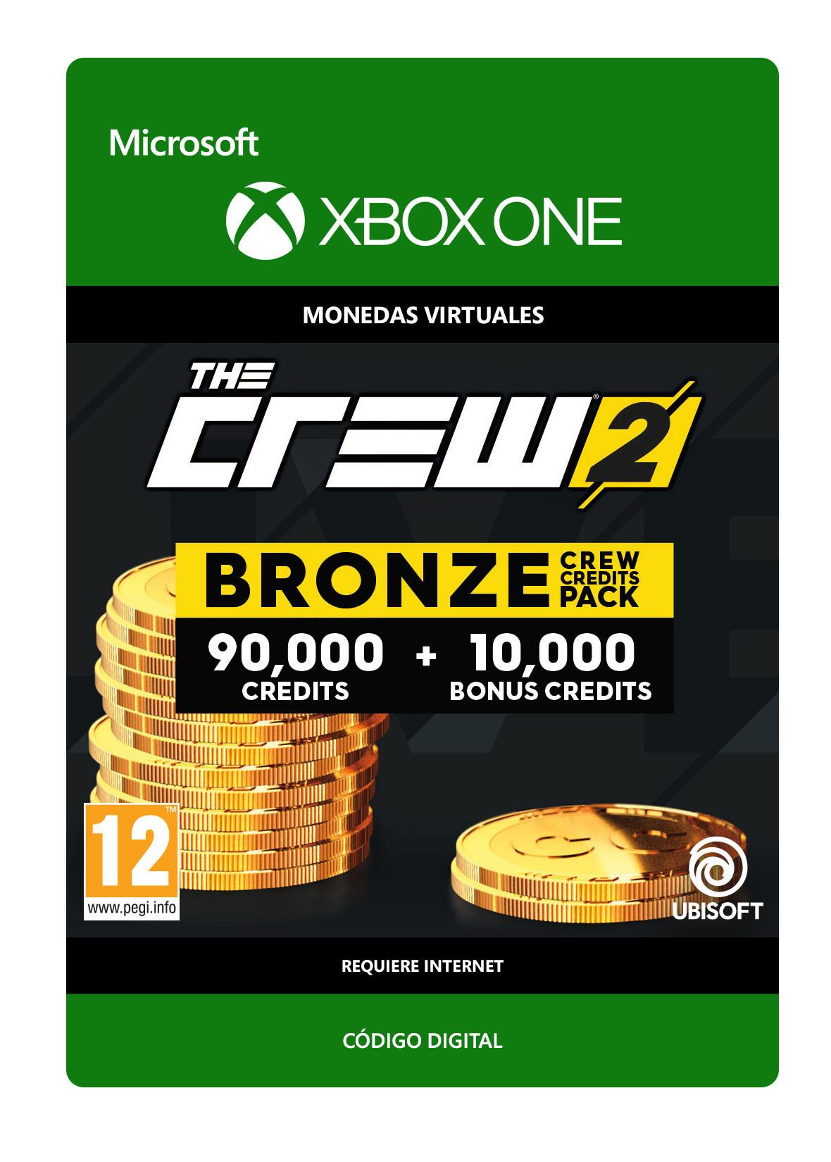 Paquete Bronce de puntos de equipo de The Crew 2