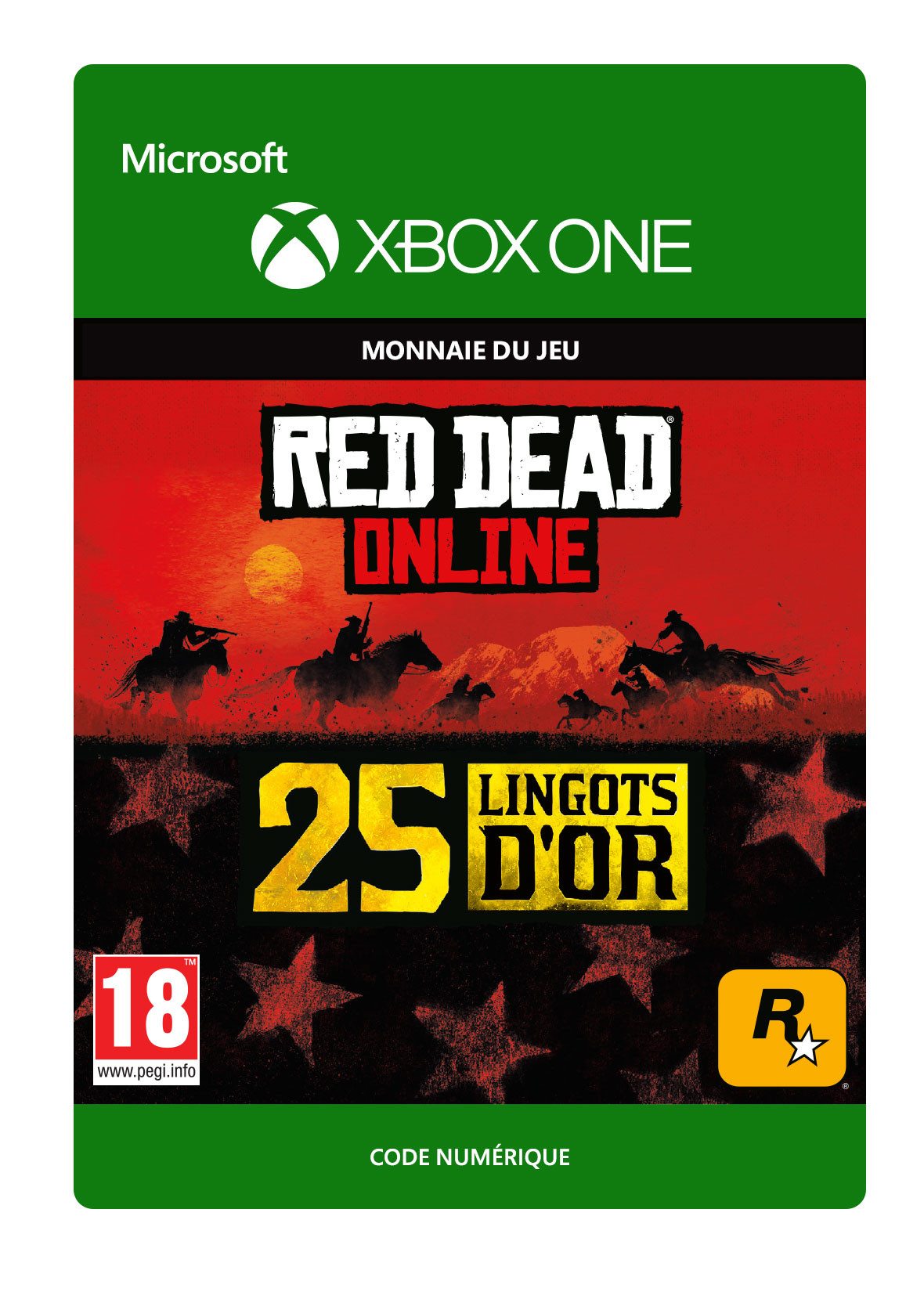 Red Dead Online : 25 lingots d'or