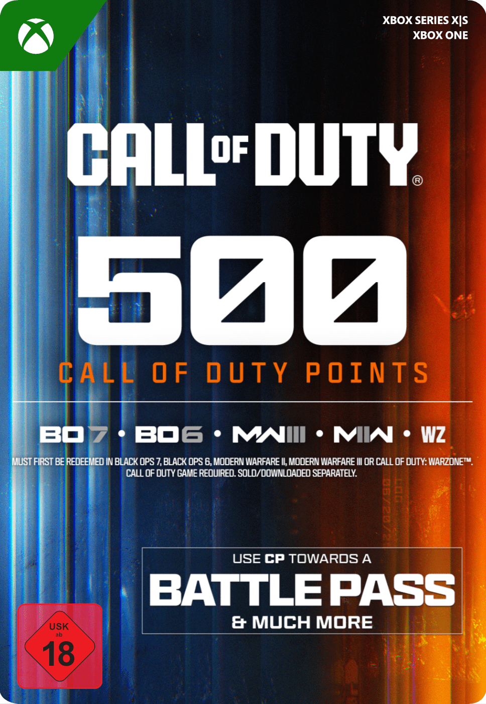 500 CALL OF DUTY-PUNKTE